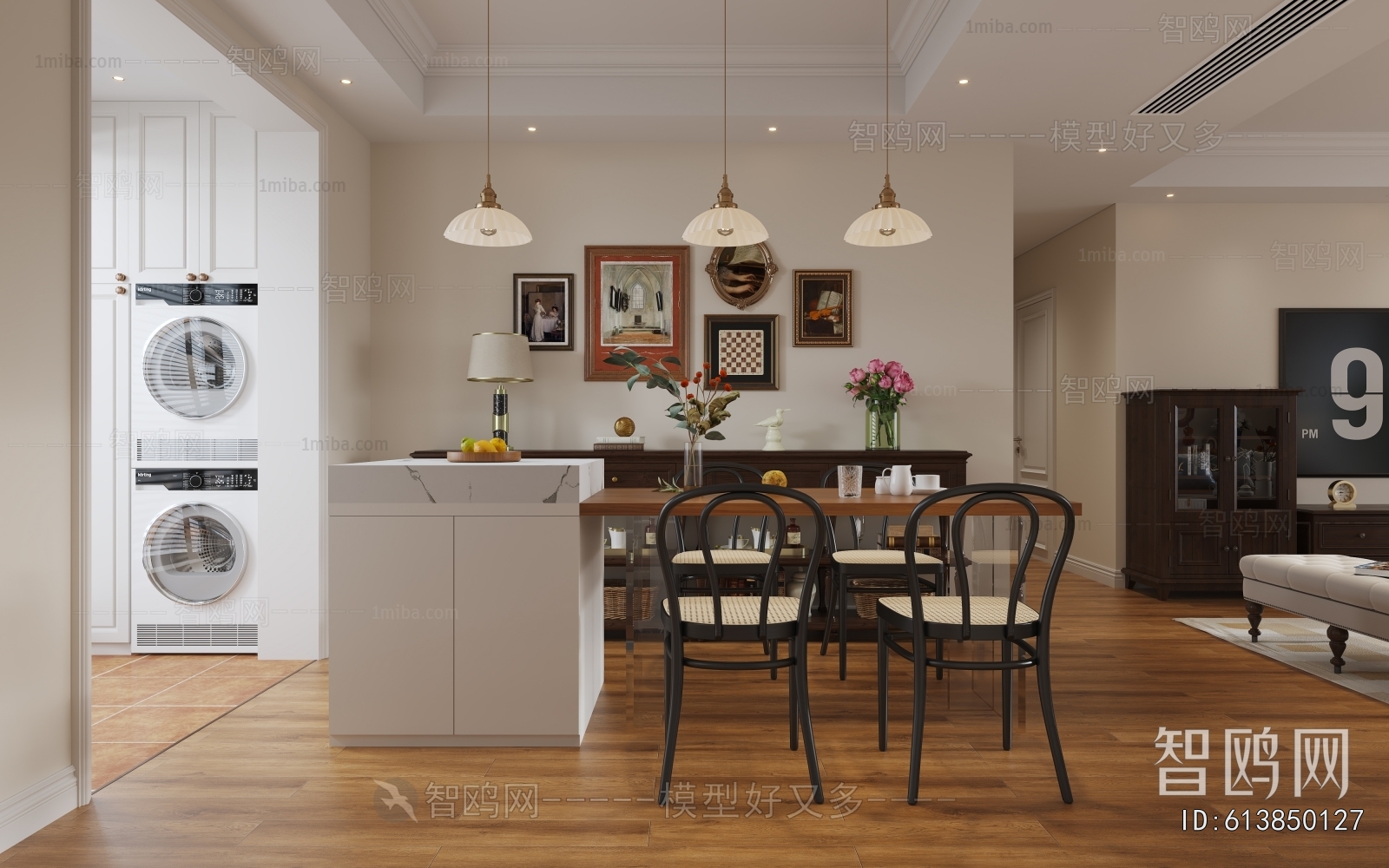 American Style A Living Room