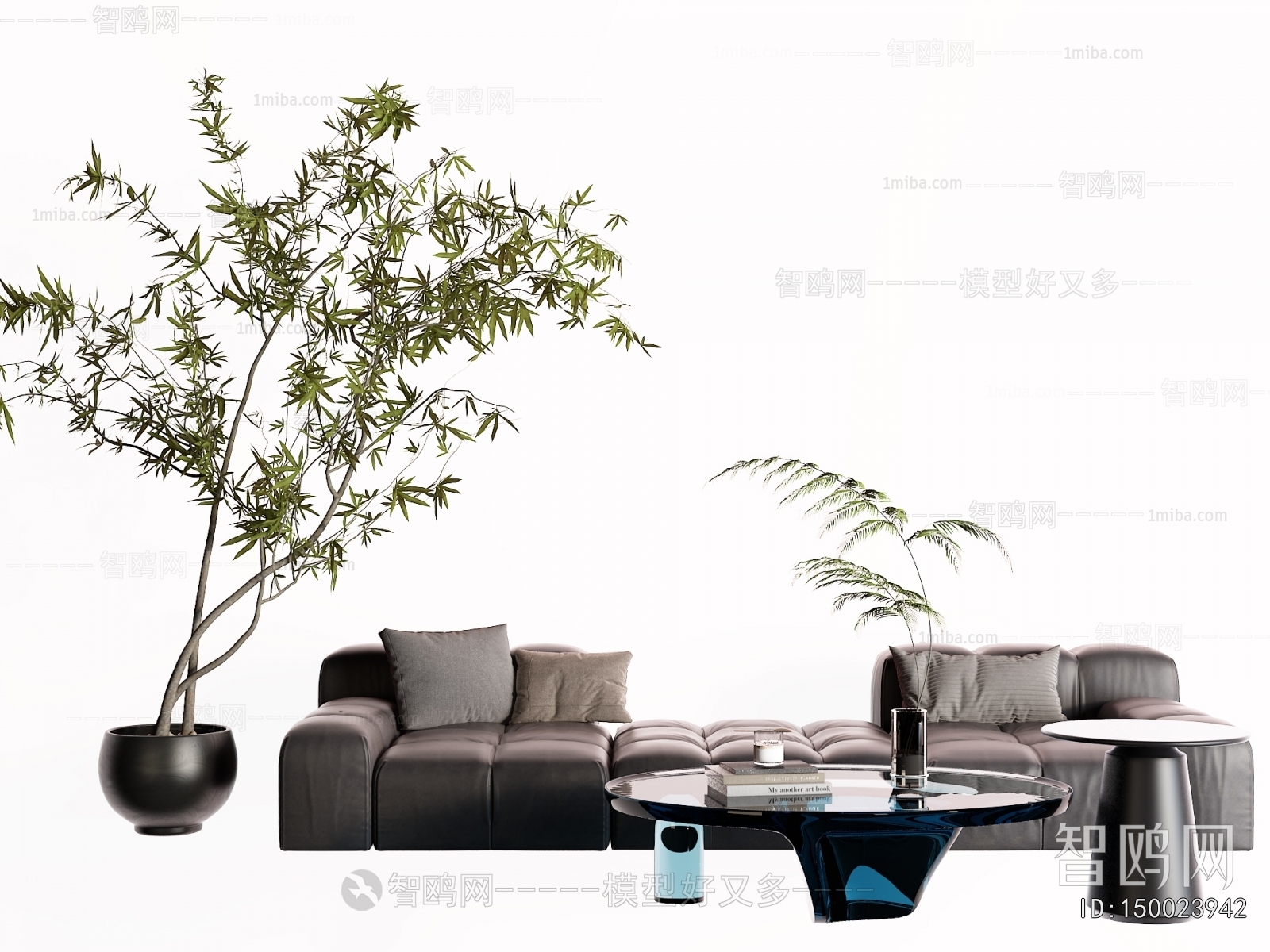 Modern Multi Person Sofa