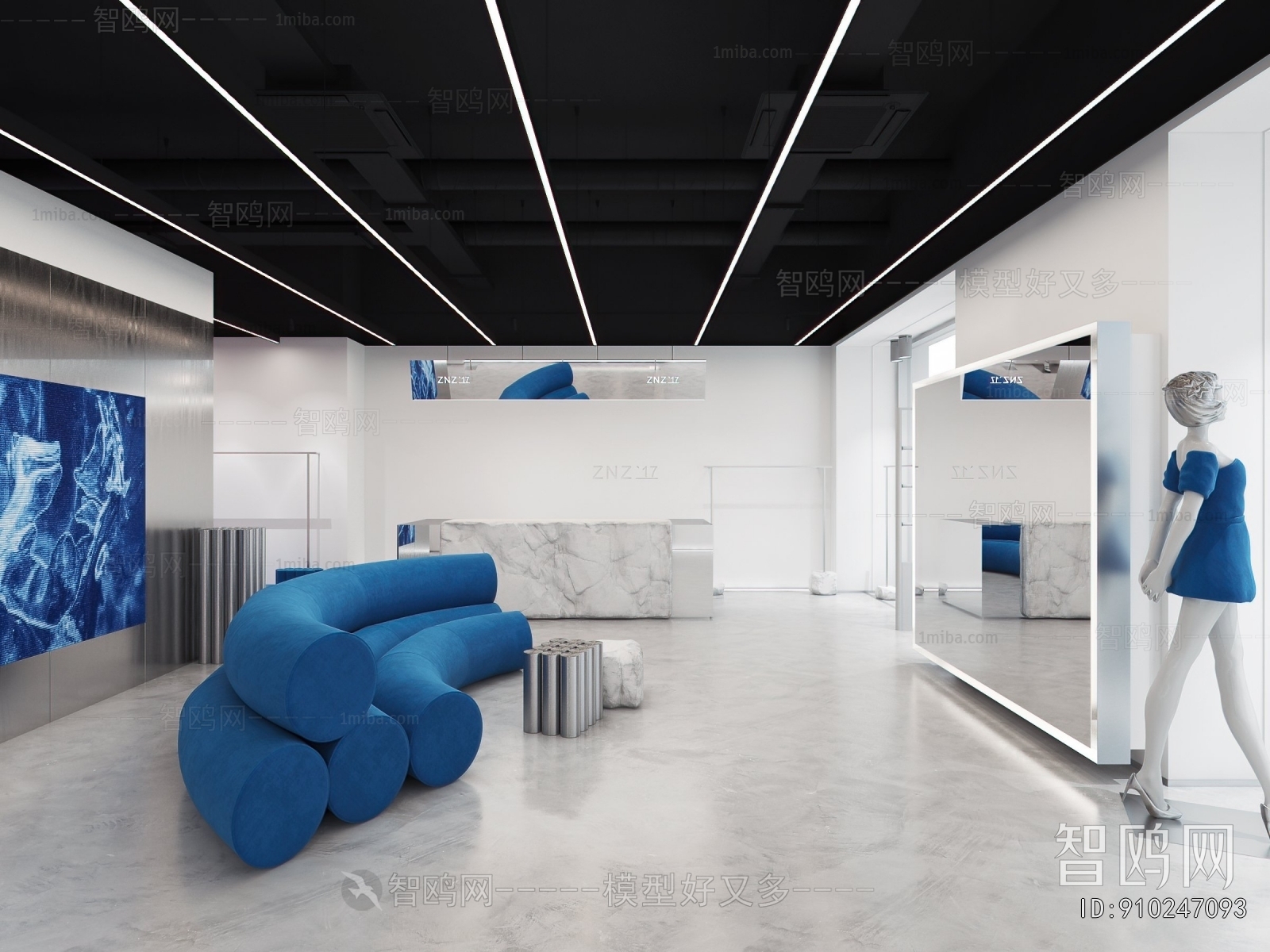 Industrial Style Clothing Store