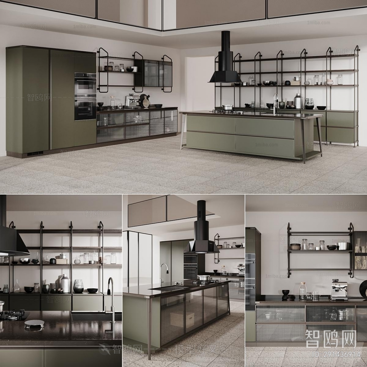 Modern The Kitchen