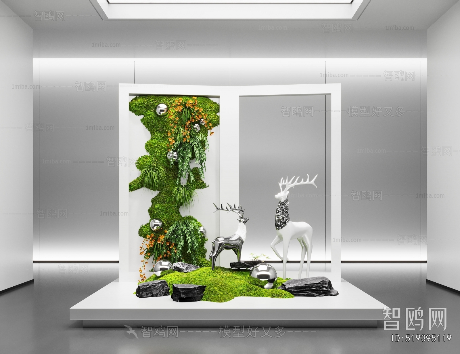 现代室内植物景观造景