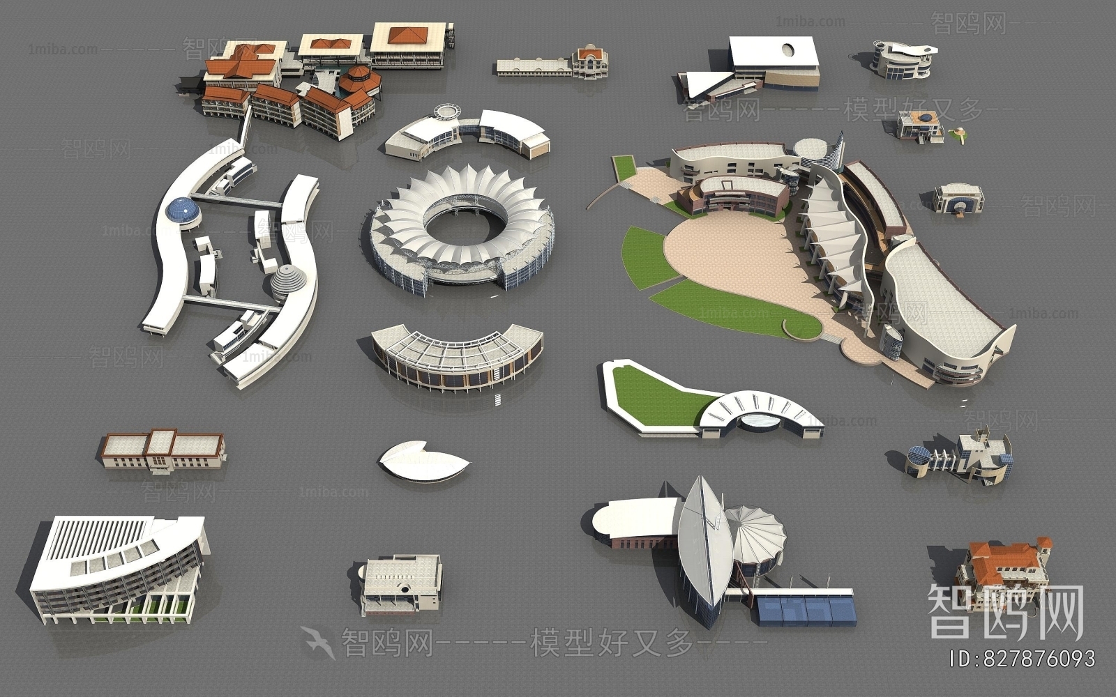 Modern Appearance Of Commercial Building