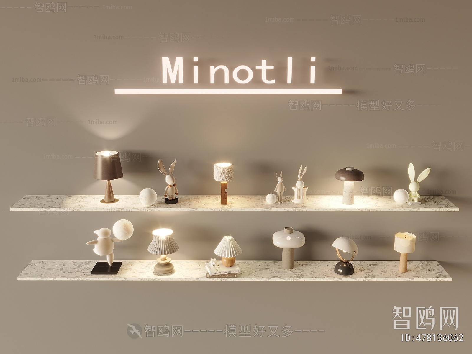 Nordic Style Table Lamp