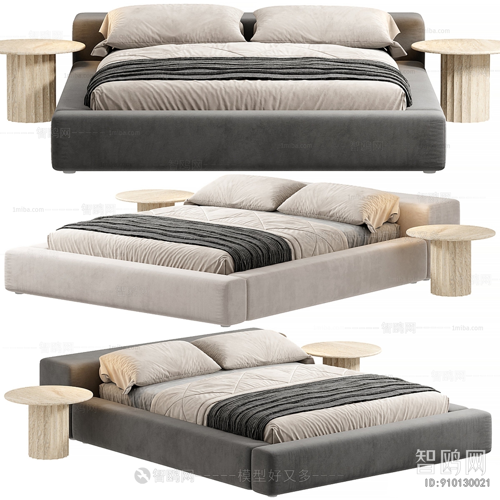 Modern Double Bed