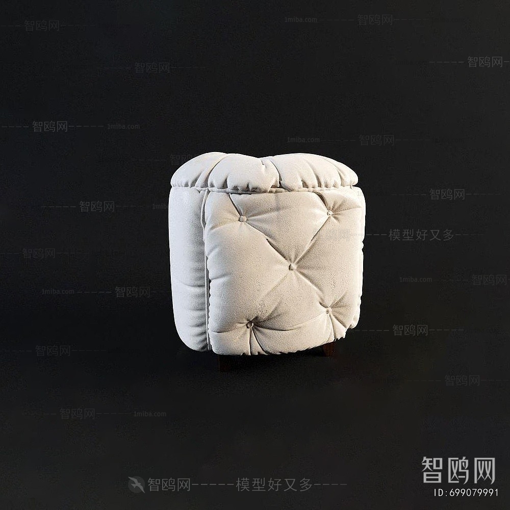 Simple European Style Sofa Stool