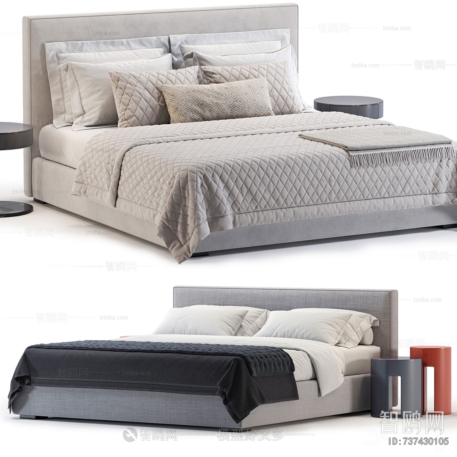 Modern Double Bed