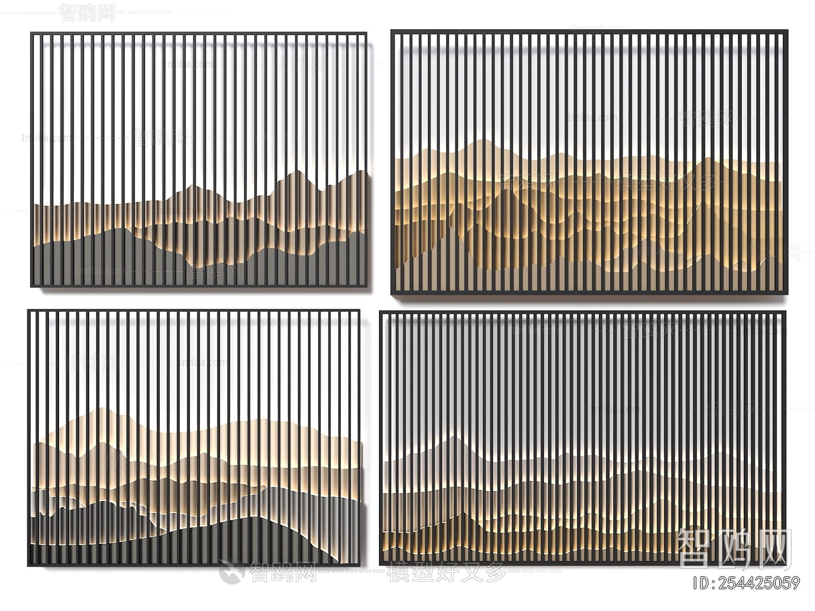 New Chinese Style TV Wall