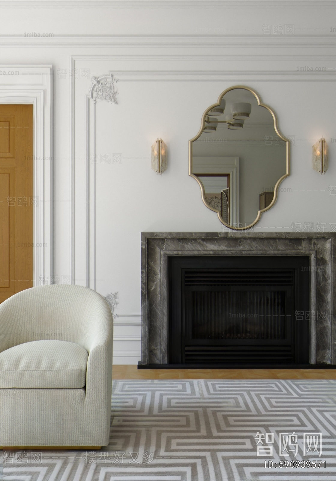 French Style A Living Room