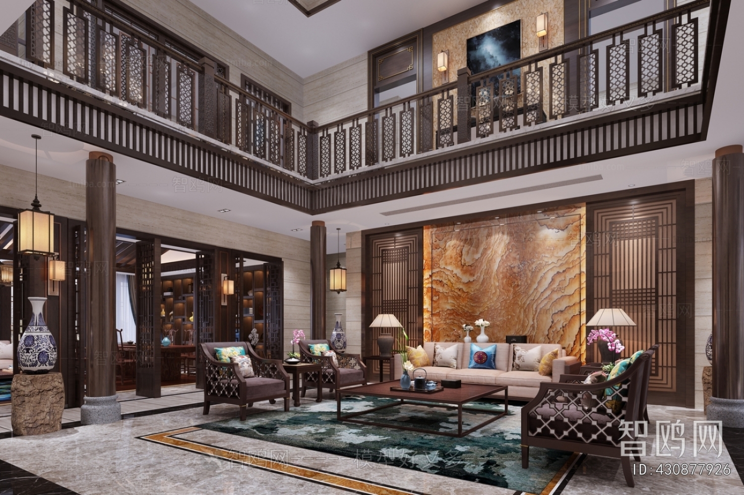 Chinese Style A Living Room