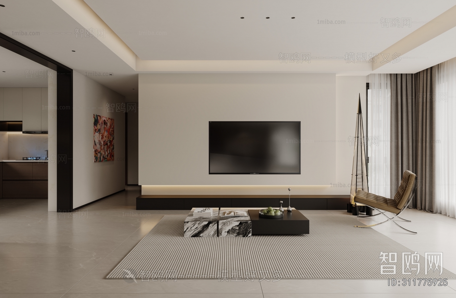 Modern A Living Room