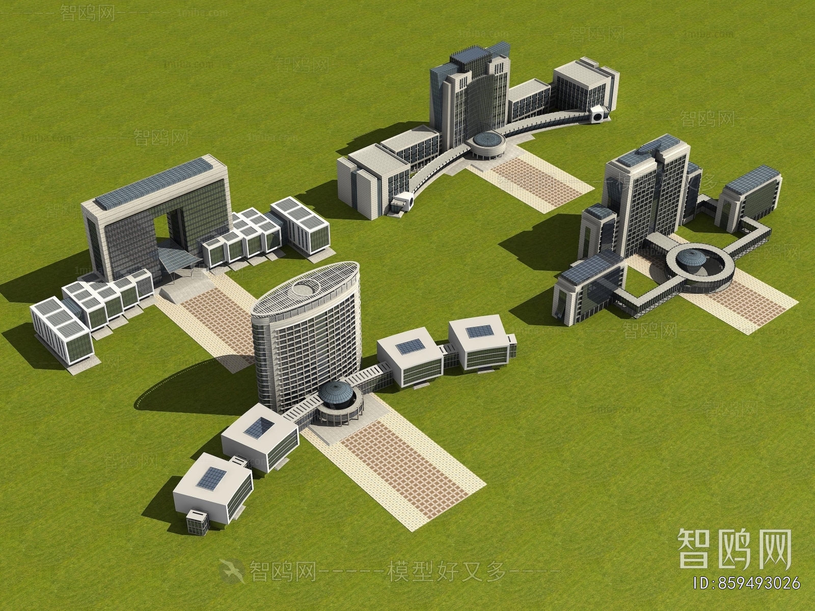 Modern Appearance Of Commercial Building