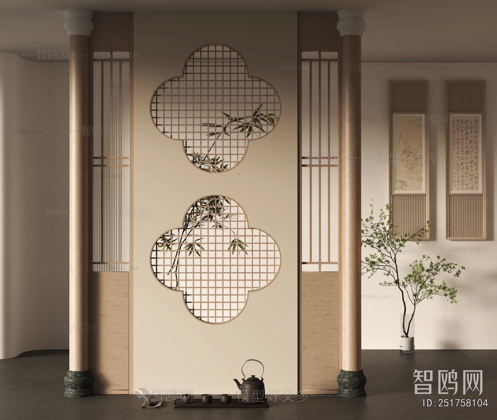 New Chinese Style Partition