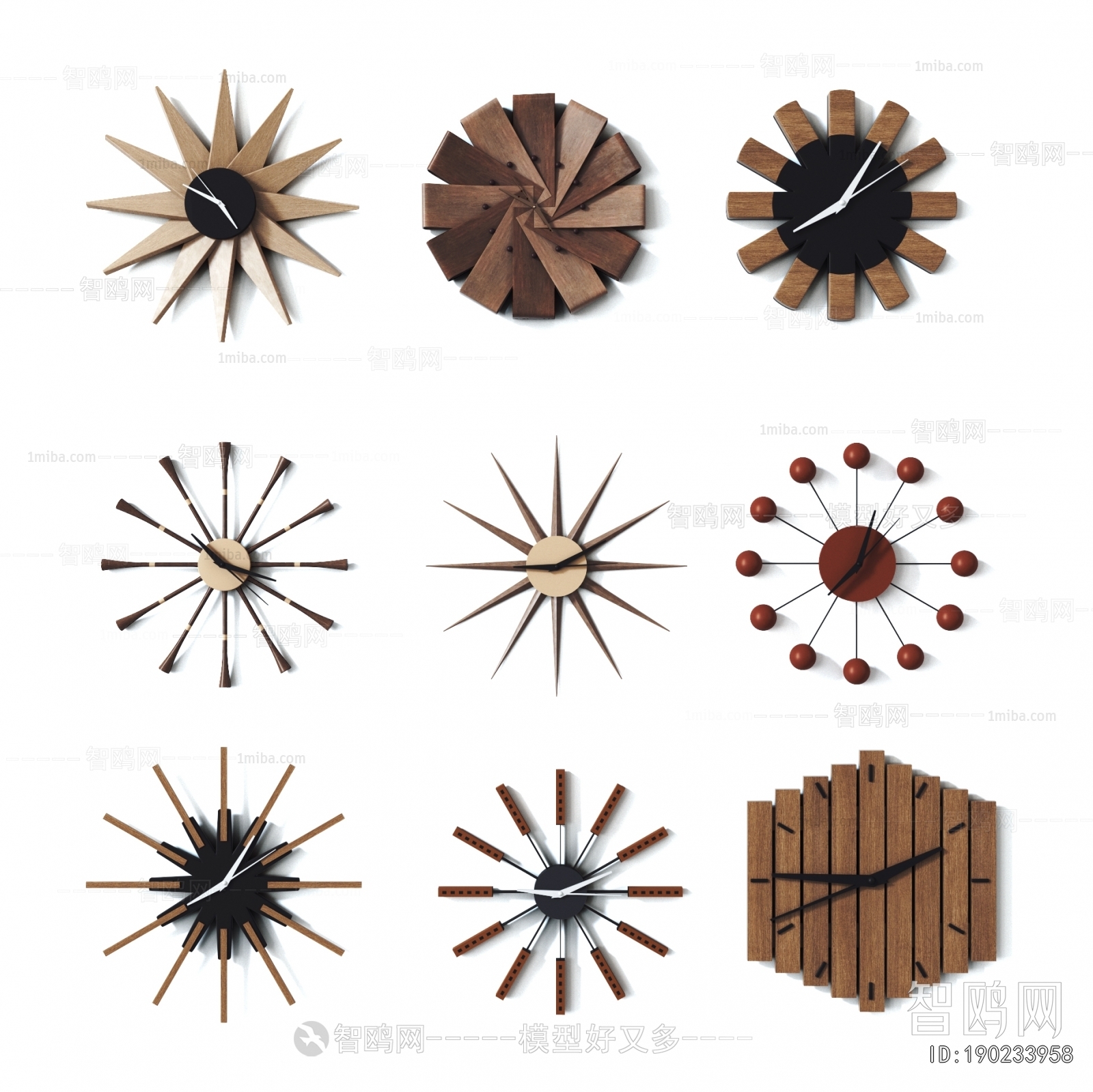 Nordic Style Wall Clock