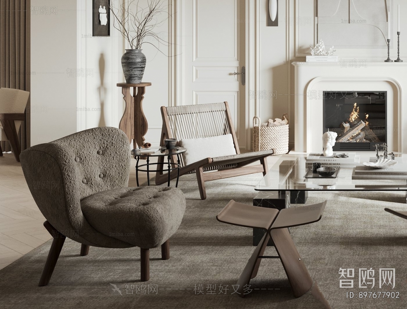 French Style A Living Room