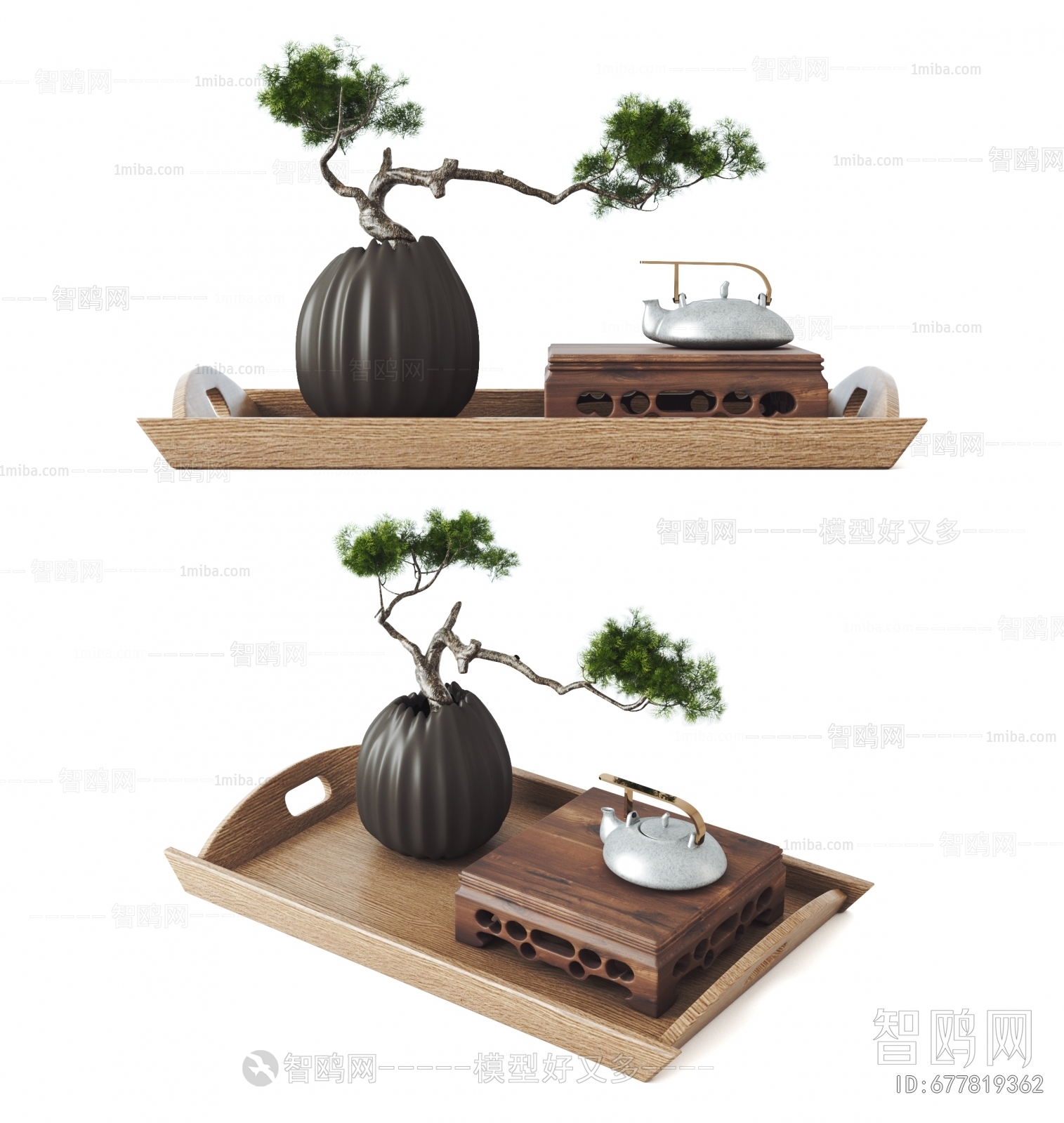 New Chinese Style Bonsai