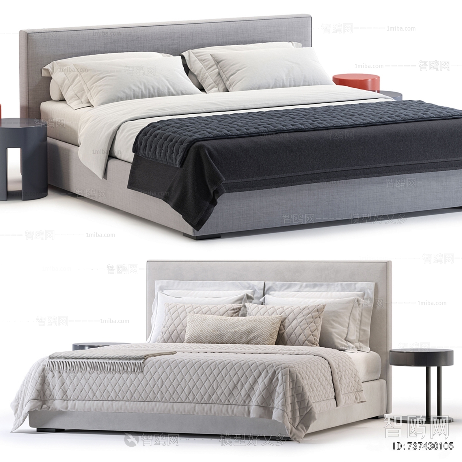 Modern Double Bed