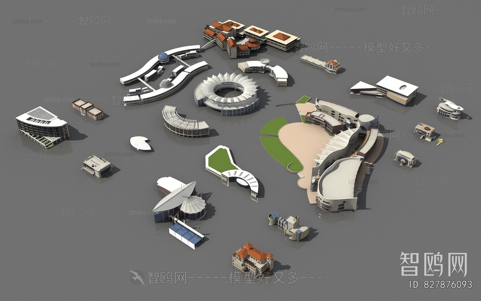 Modern Appearance Of Commercial Building