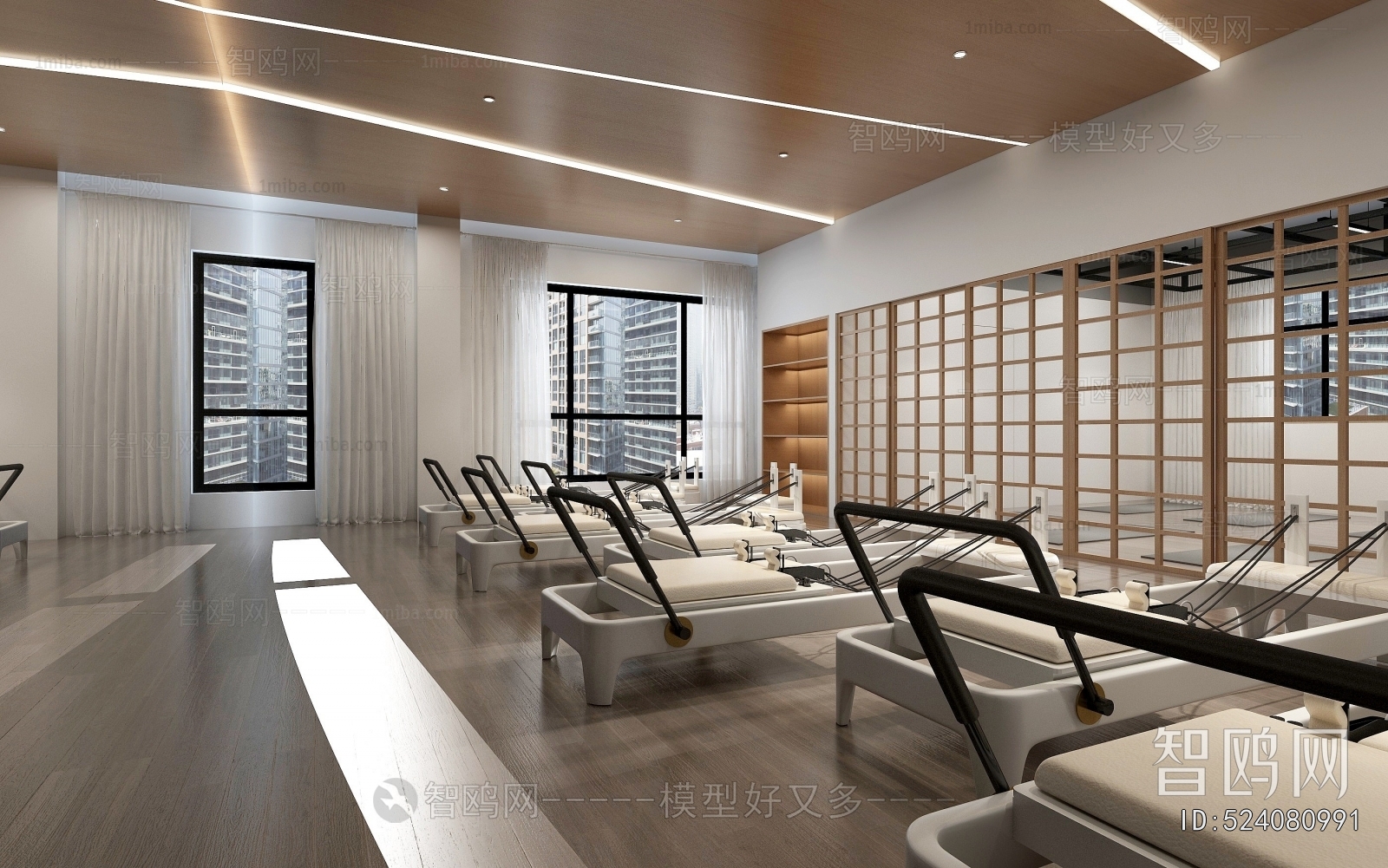 Modern Yoga Room