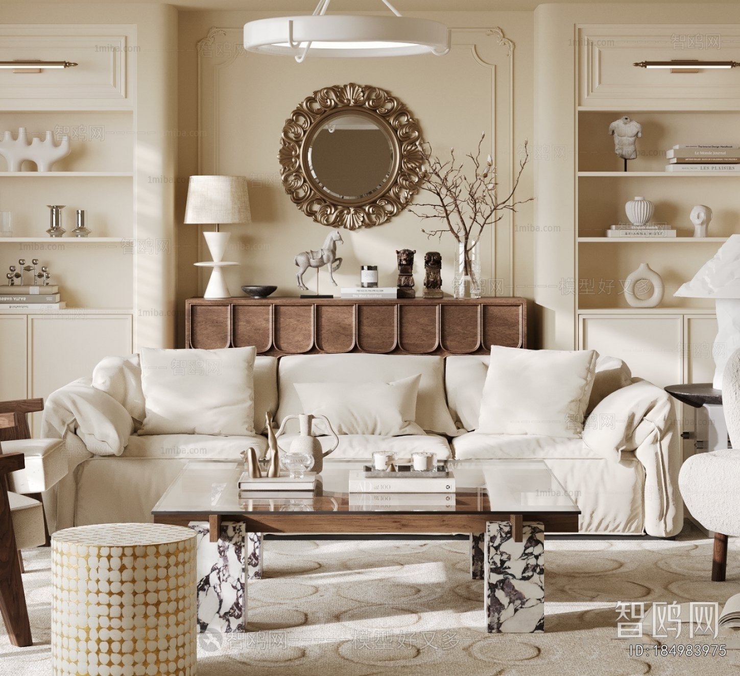 French Style A Living Room