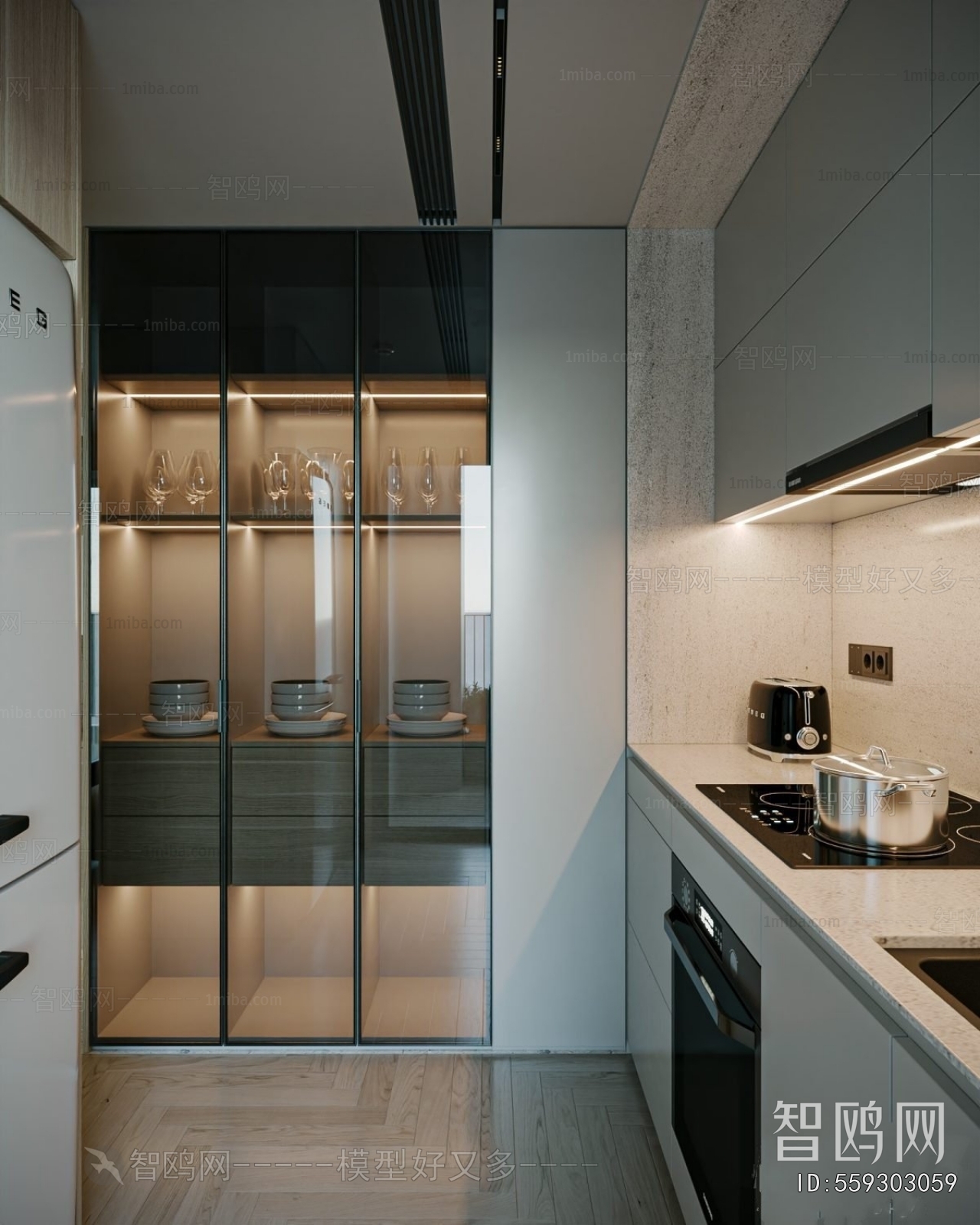 New Chinese Style A Living Room