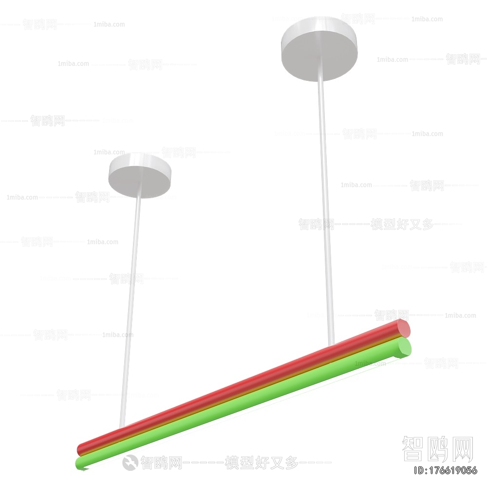 Modern Long Chandelier