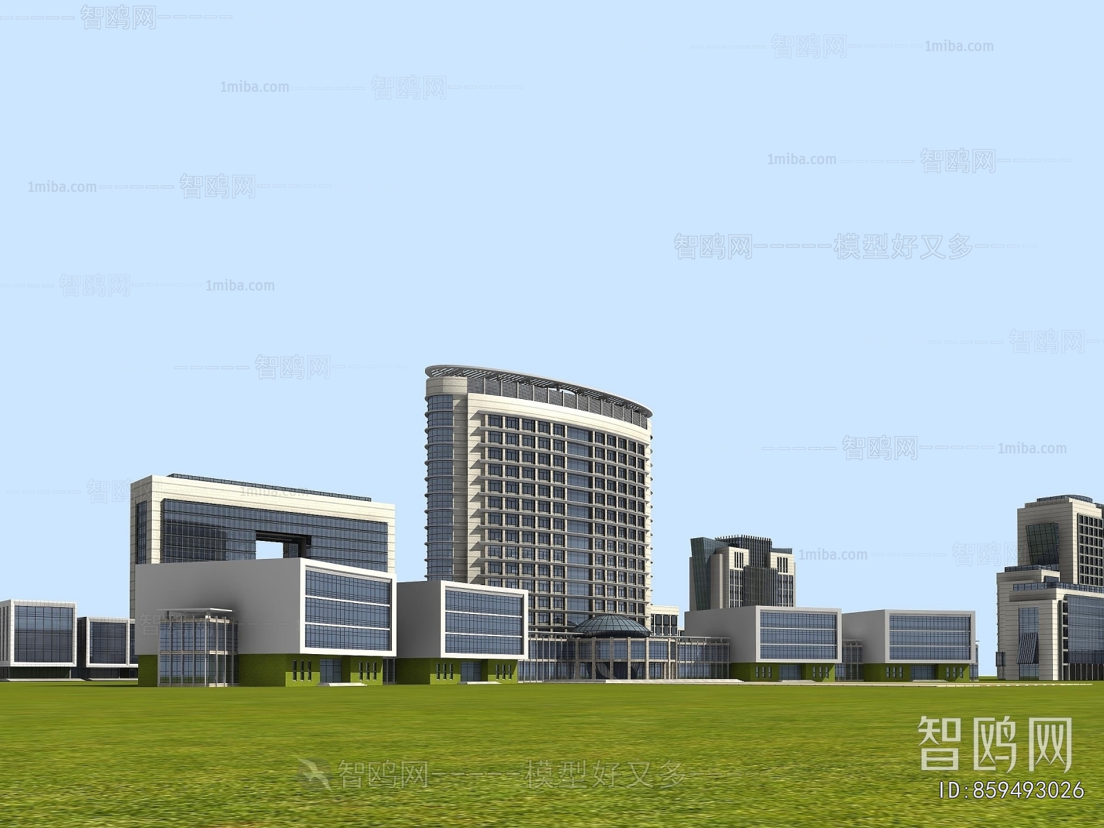 Modern Appearance Of Commercial Building