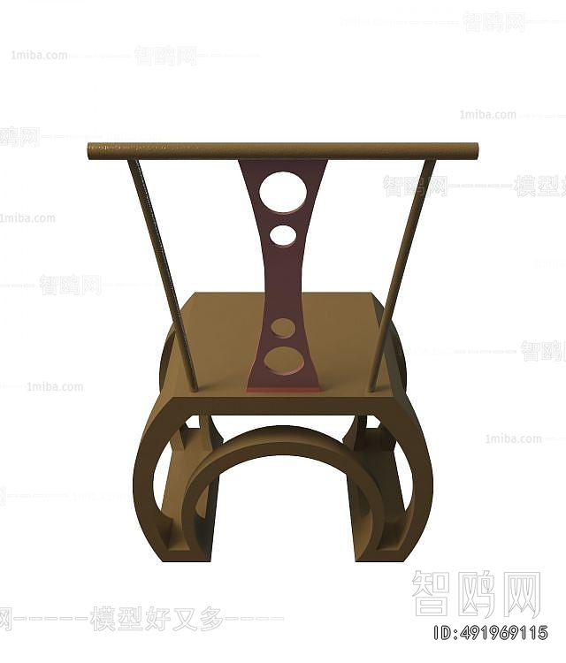 New Chinese Style Lounge Chair