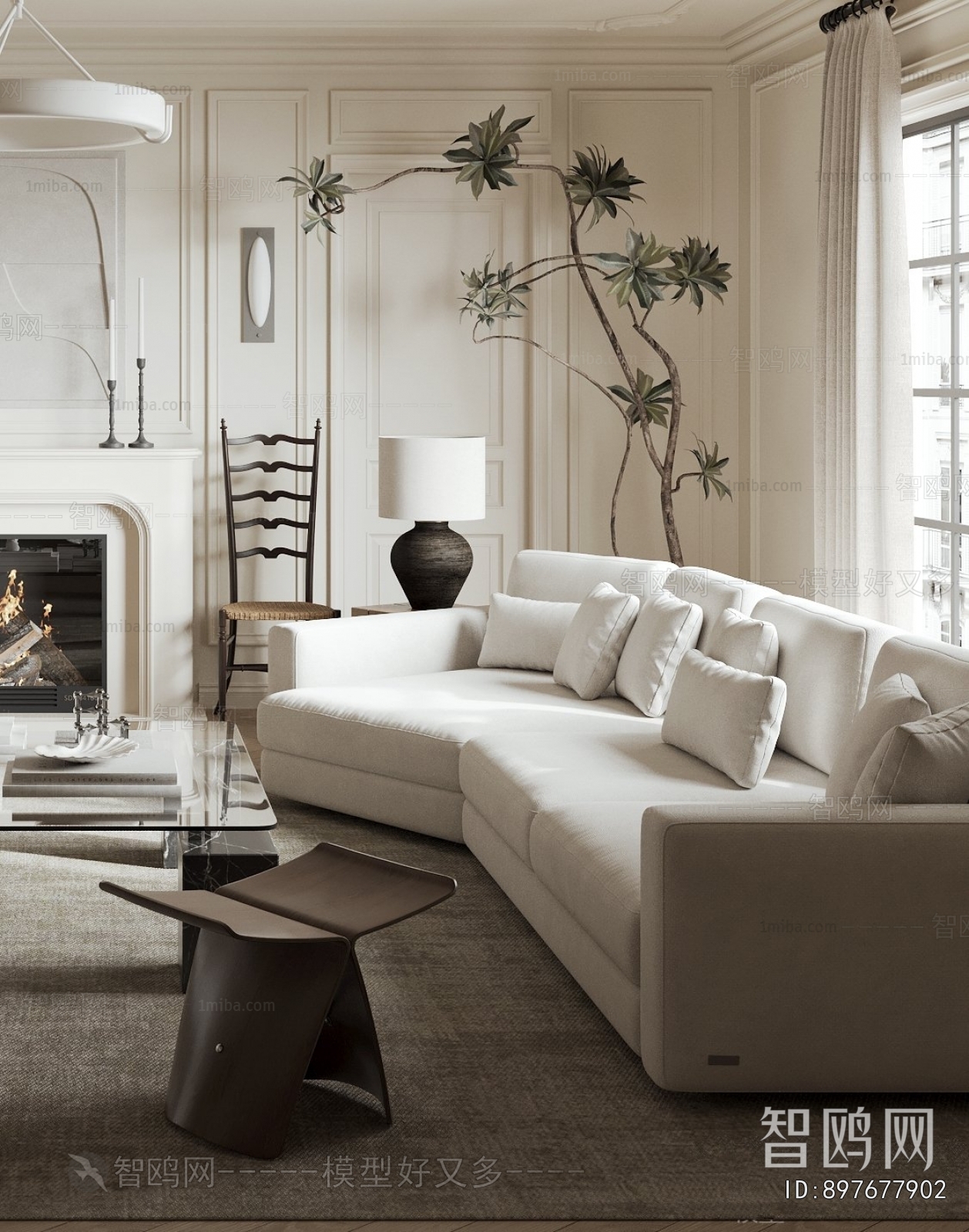 French Style A Living Room