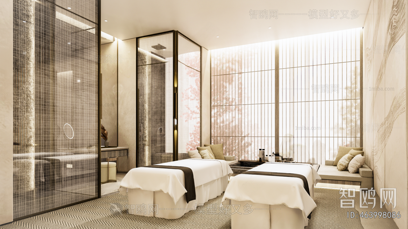 New Chinese Style Beauty Salon