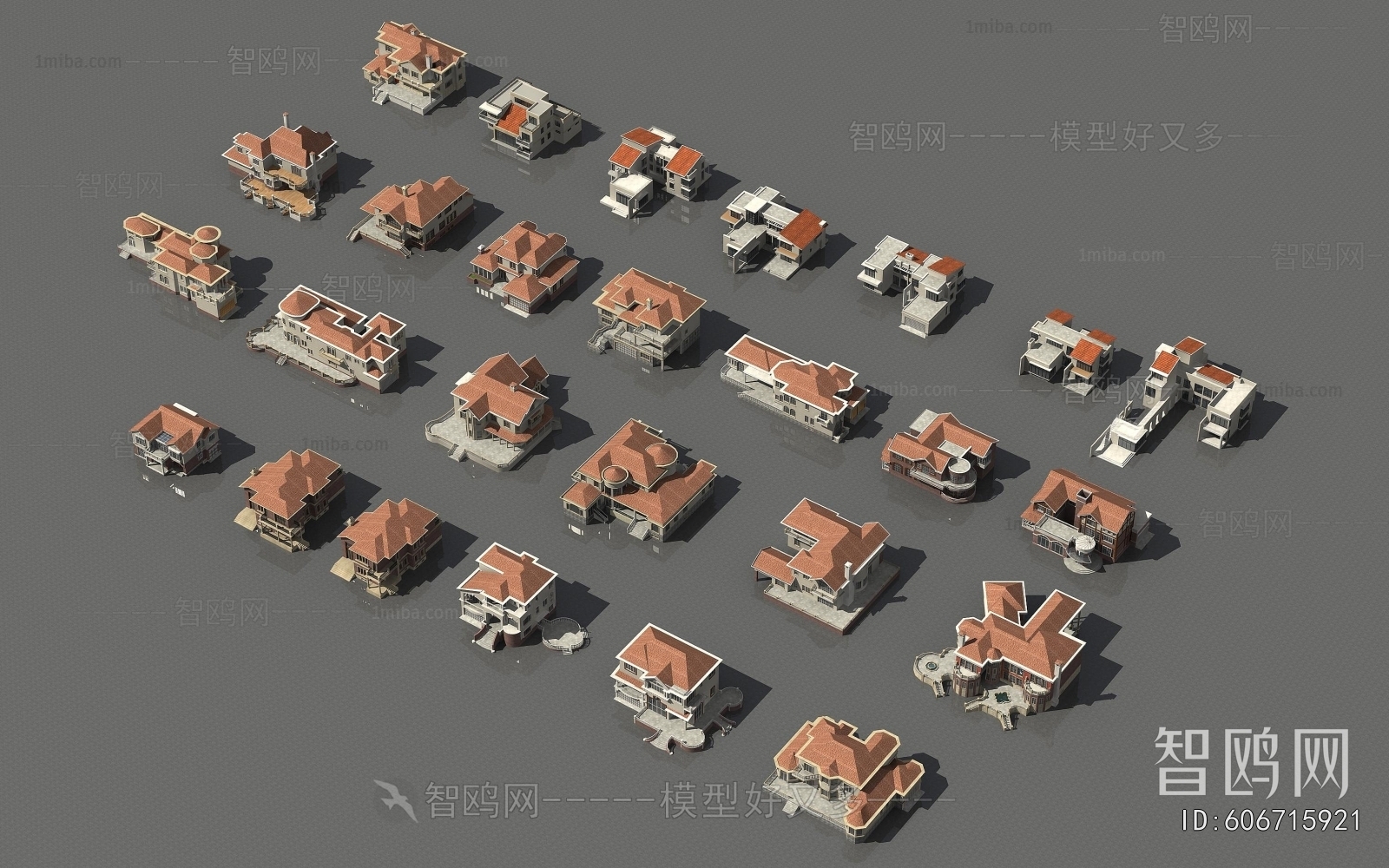 Simple European Style Detached Villa