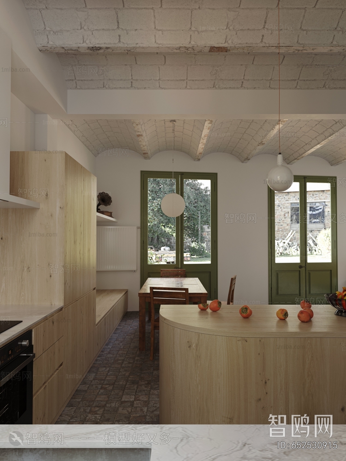 Idyllic Style Dining Room