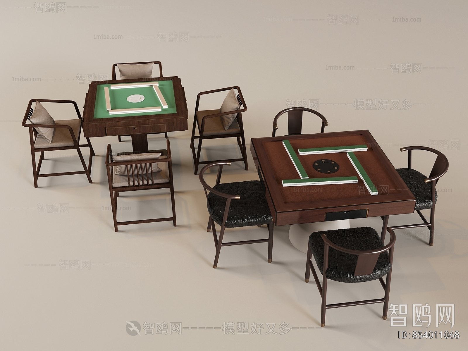 New Chinese Style Mahjong Tables And Chairs