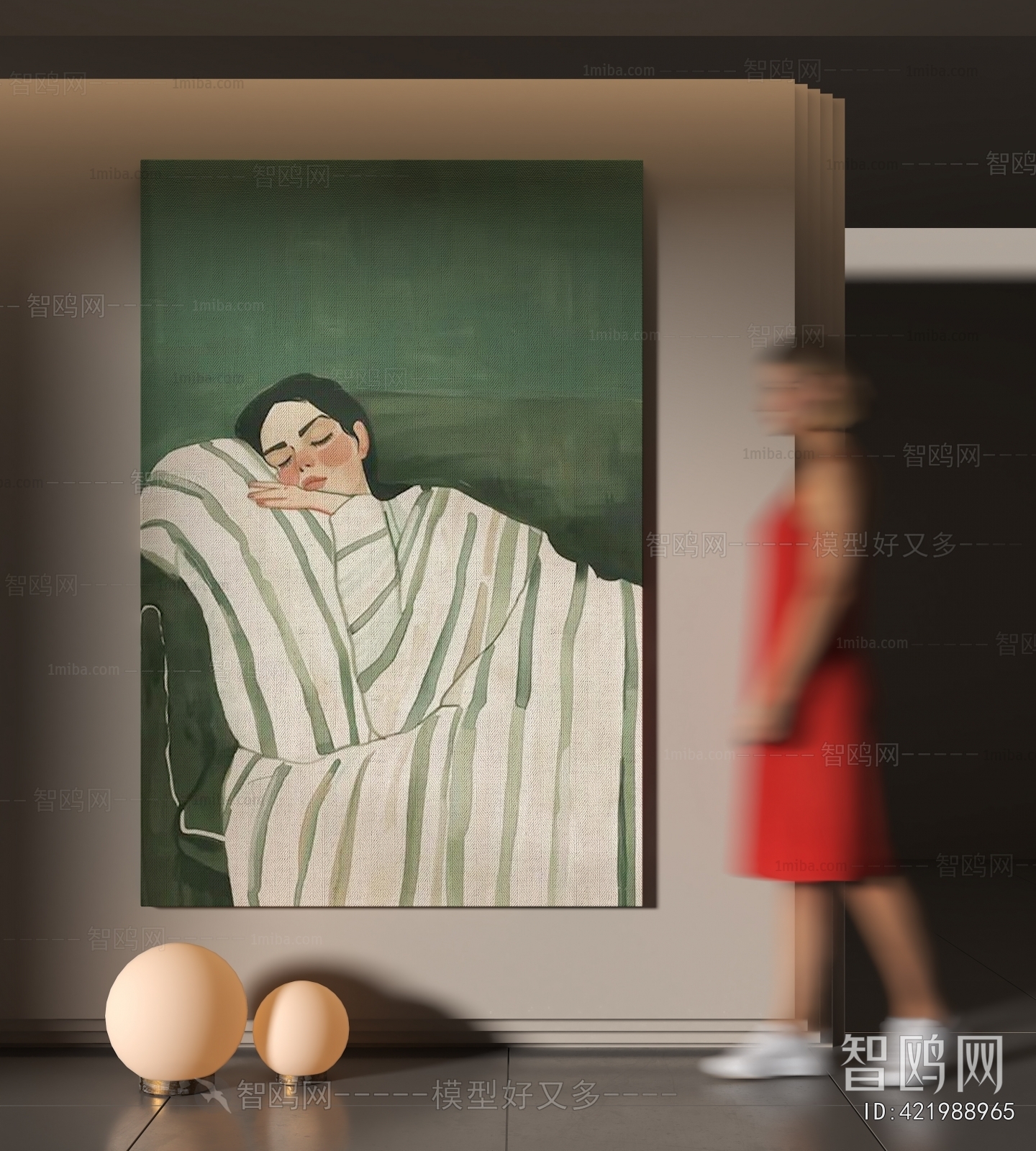 现代艺术挂画