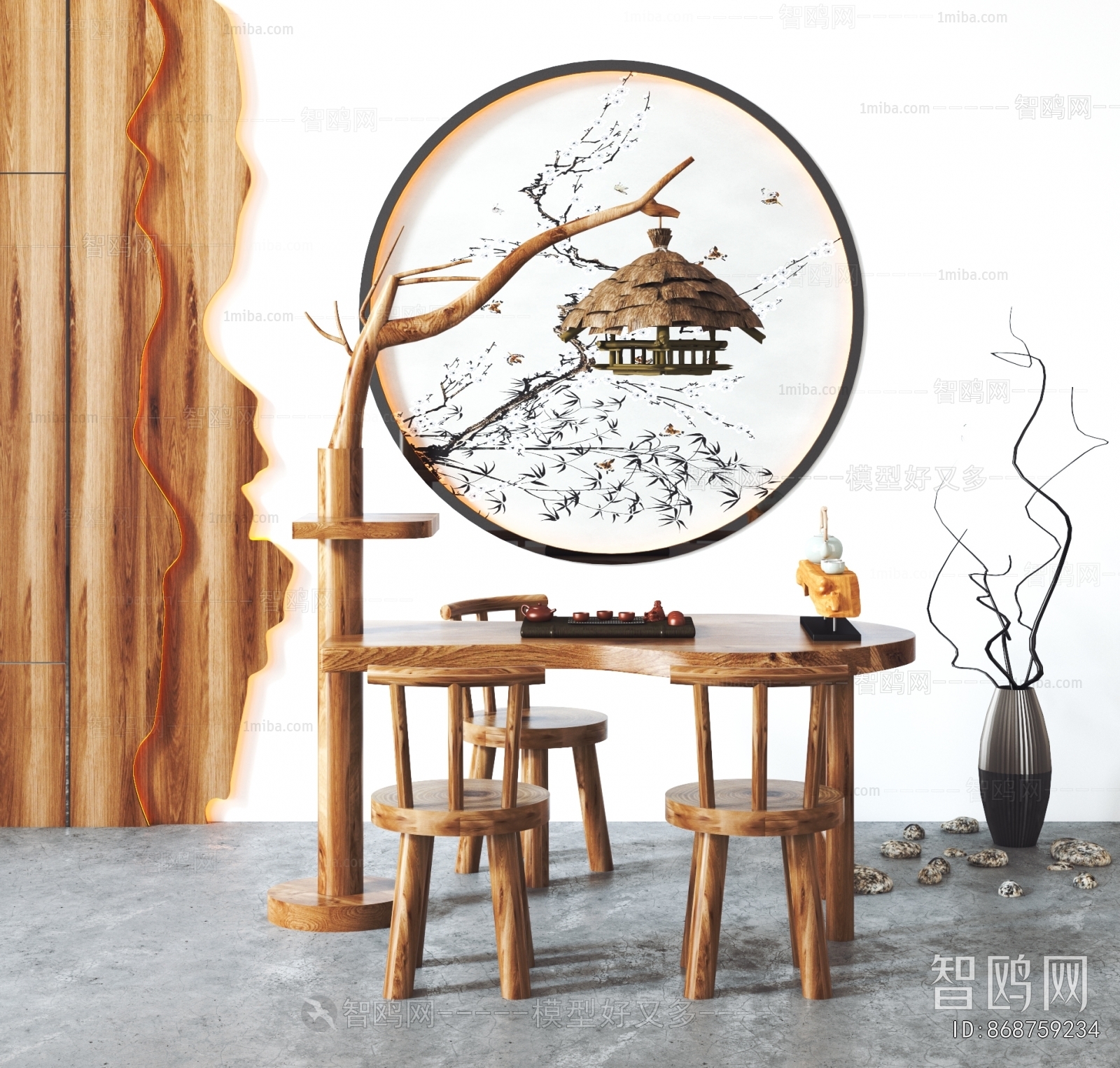 New Chinese Style Tea Tables And Chairs