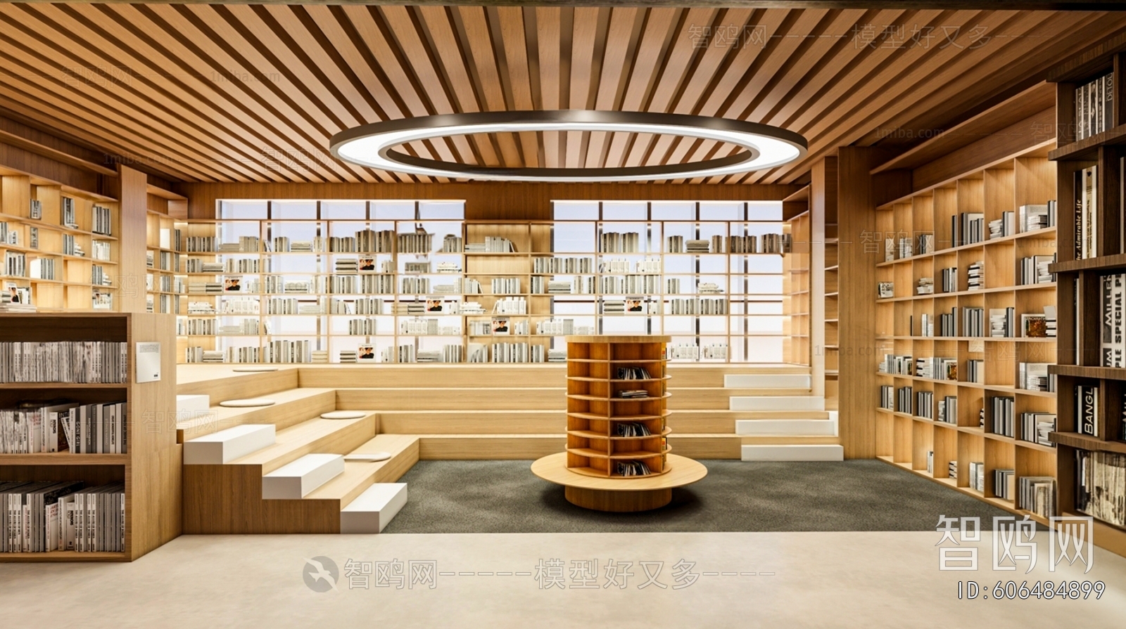 Modern Bookstore Book Bar