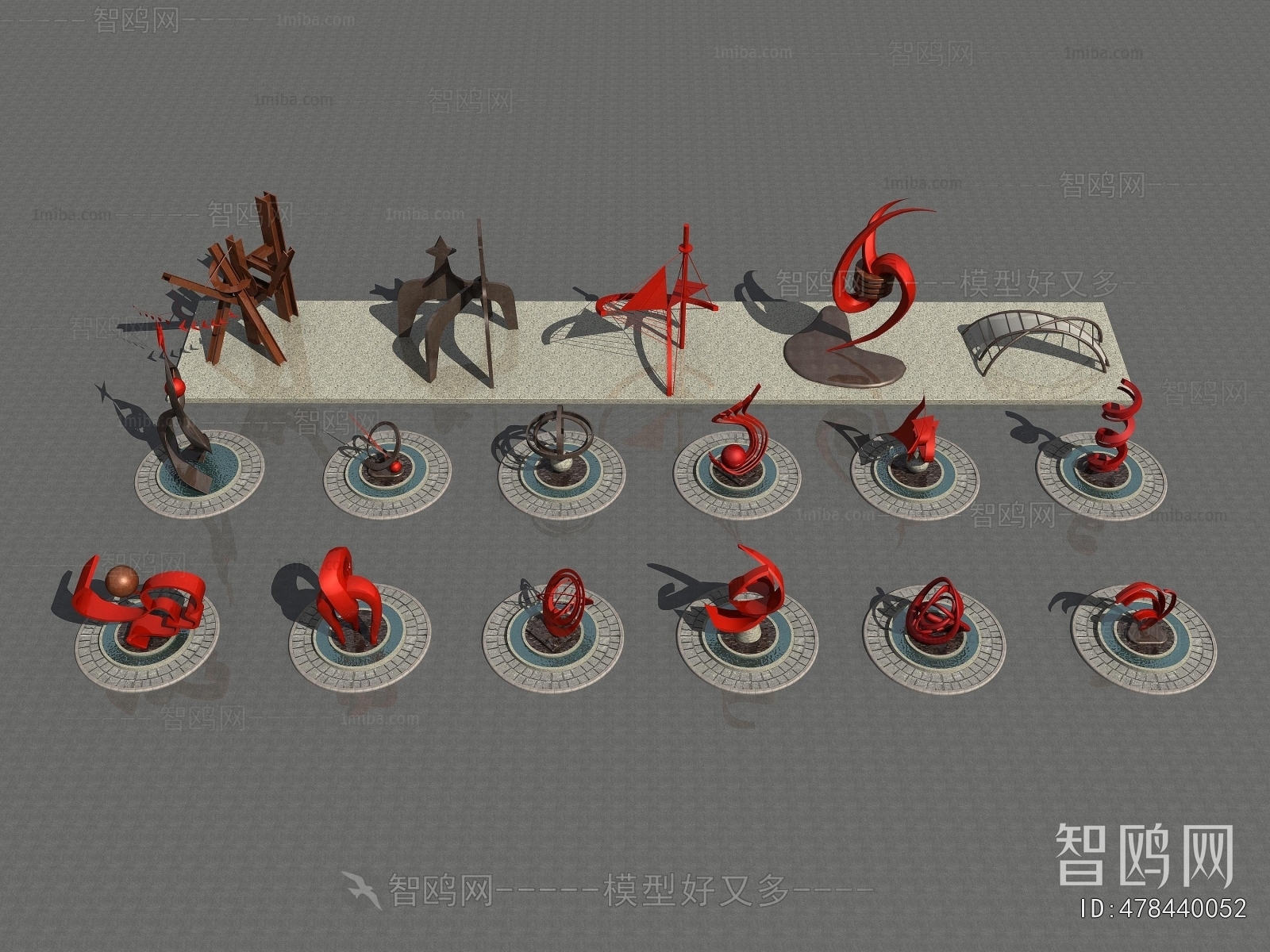 Modern Sculpture Sketch