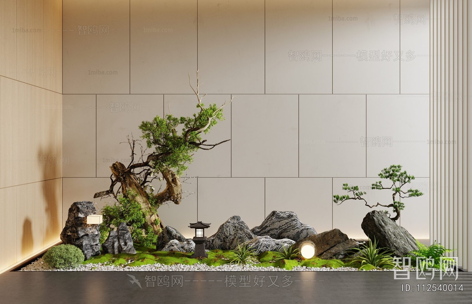 New Chinese Style Plant Landscaping