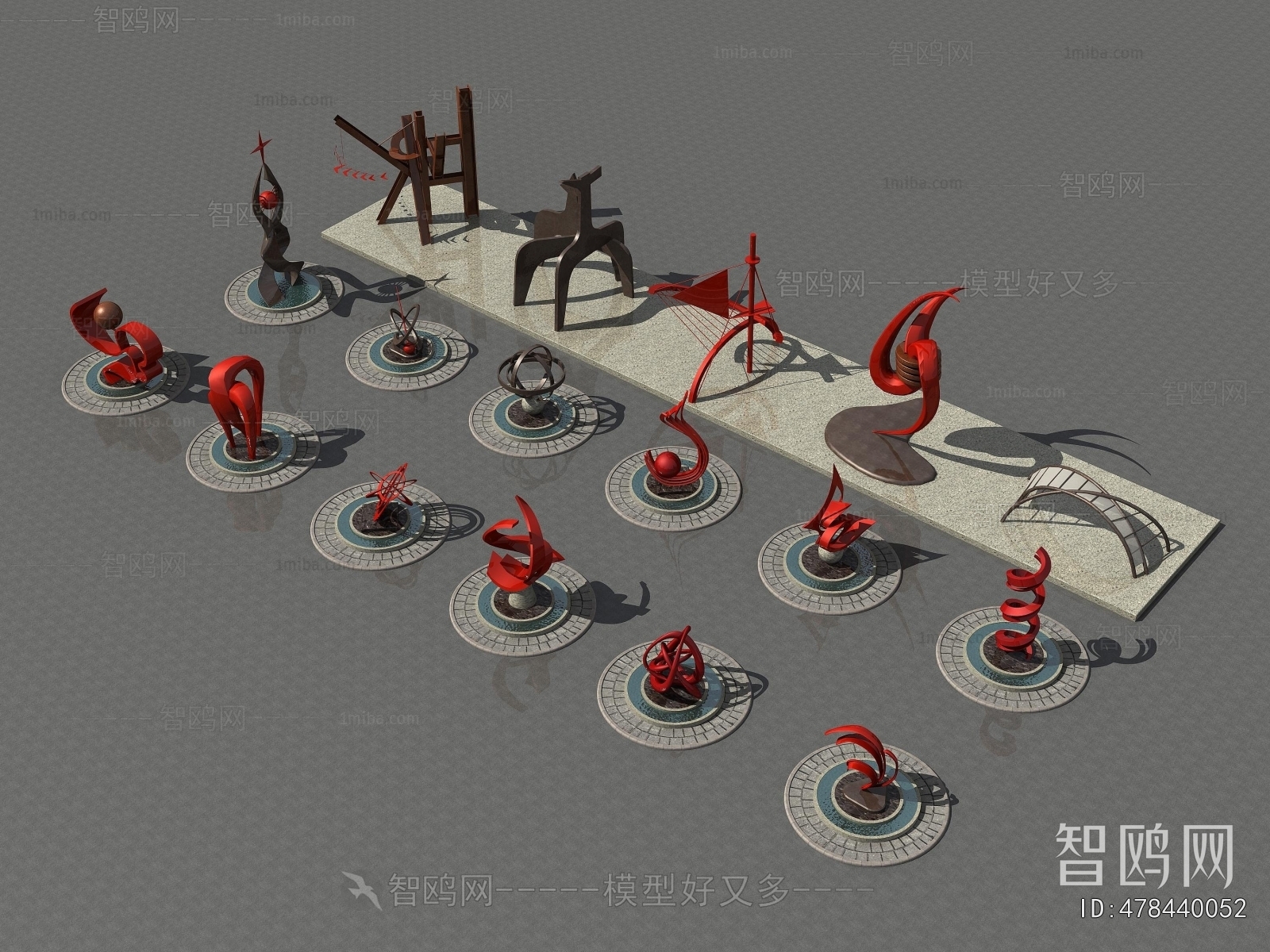 Modern Sculpture Sketch