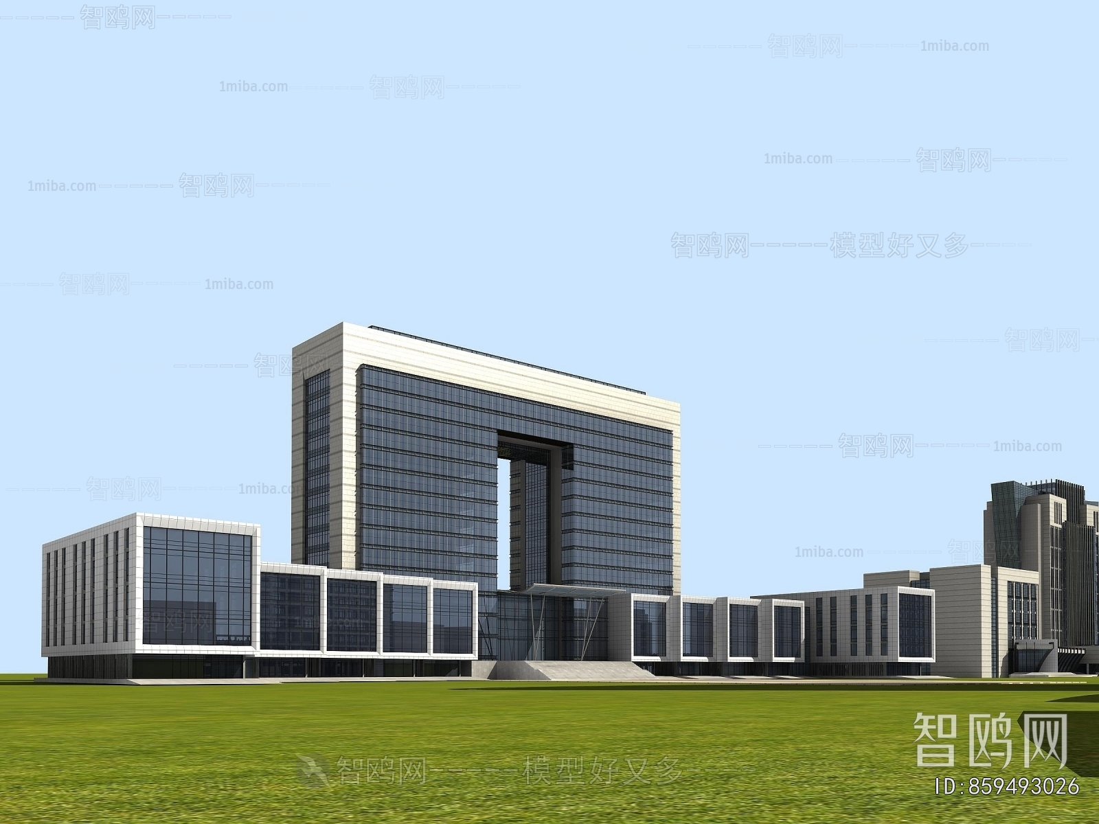 Modern Appearance Of Commercial Building