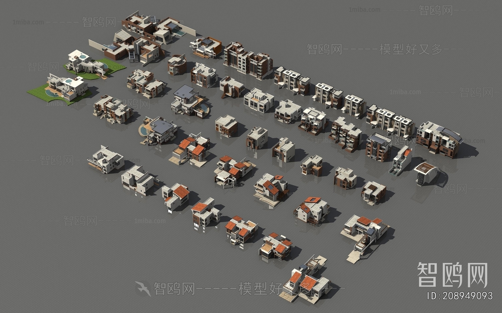 Simple European Style Detached Villa