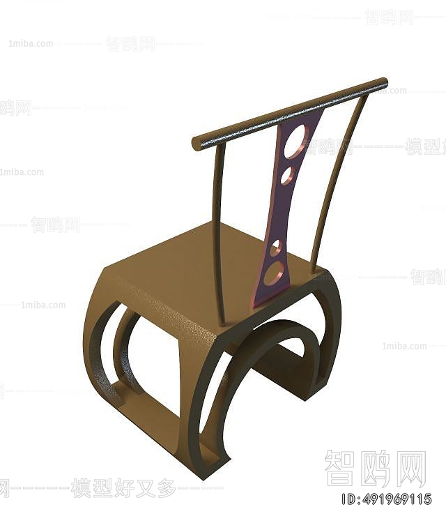 New Chinese Style Lounge Chair