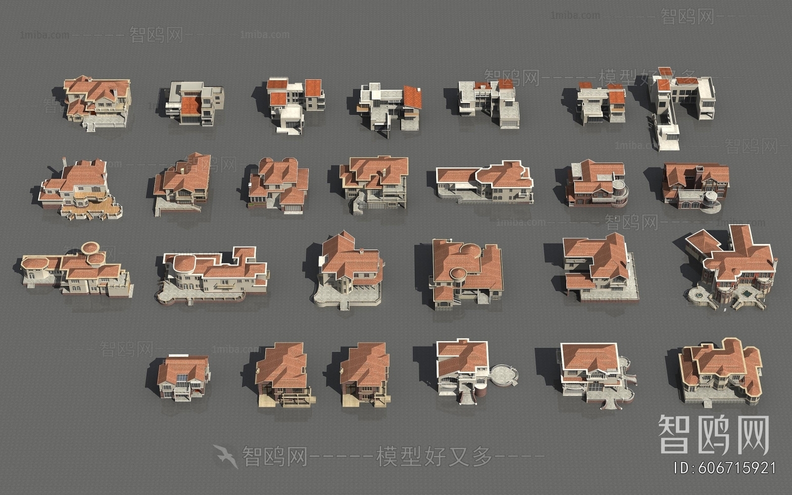 Simple European Style Detached Villa