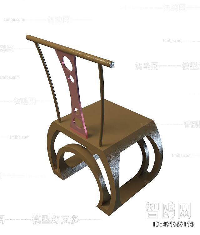 New Chinese Style Lounge Chair