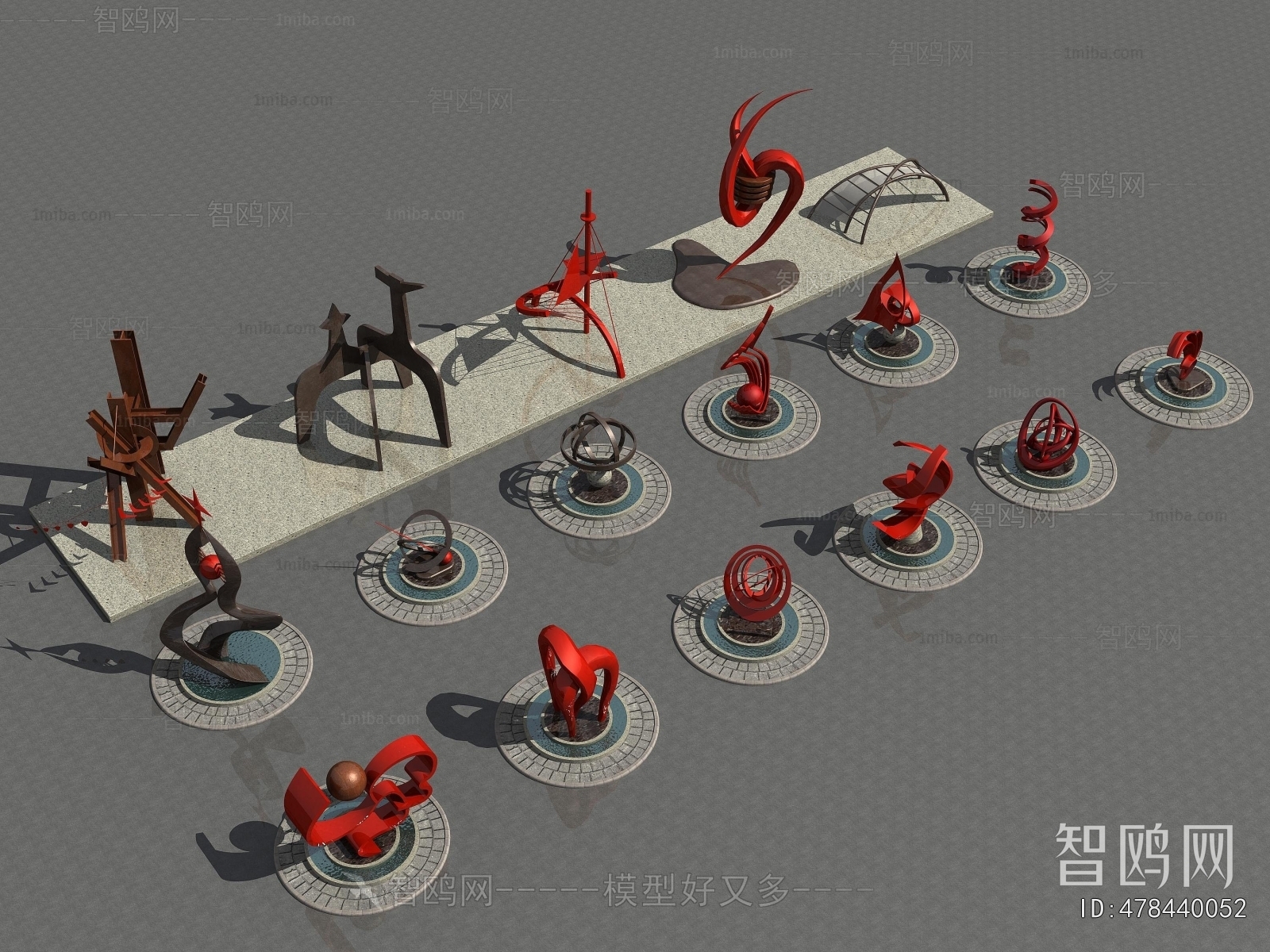 Modern Sculpture Sketch