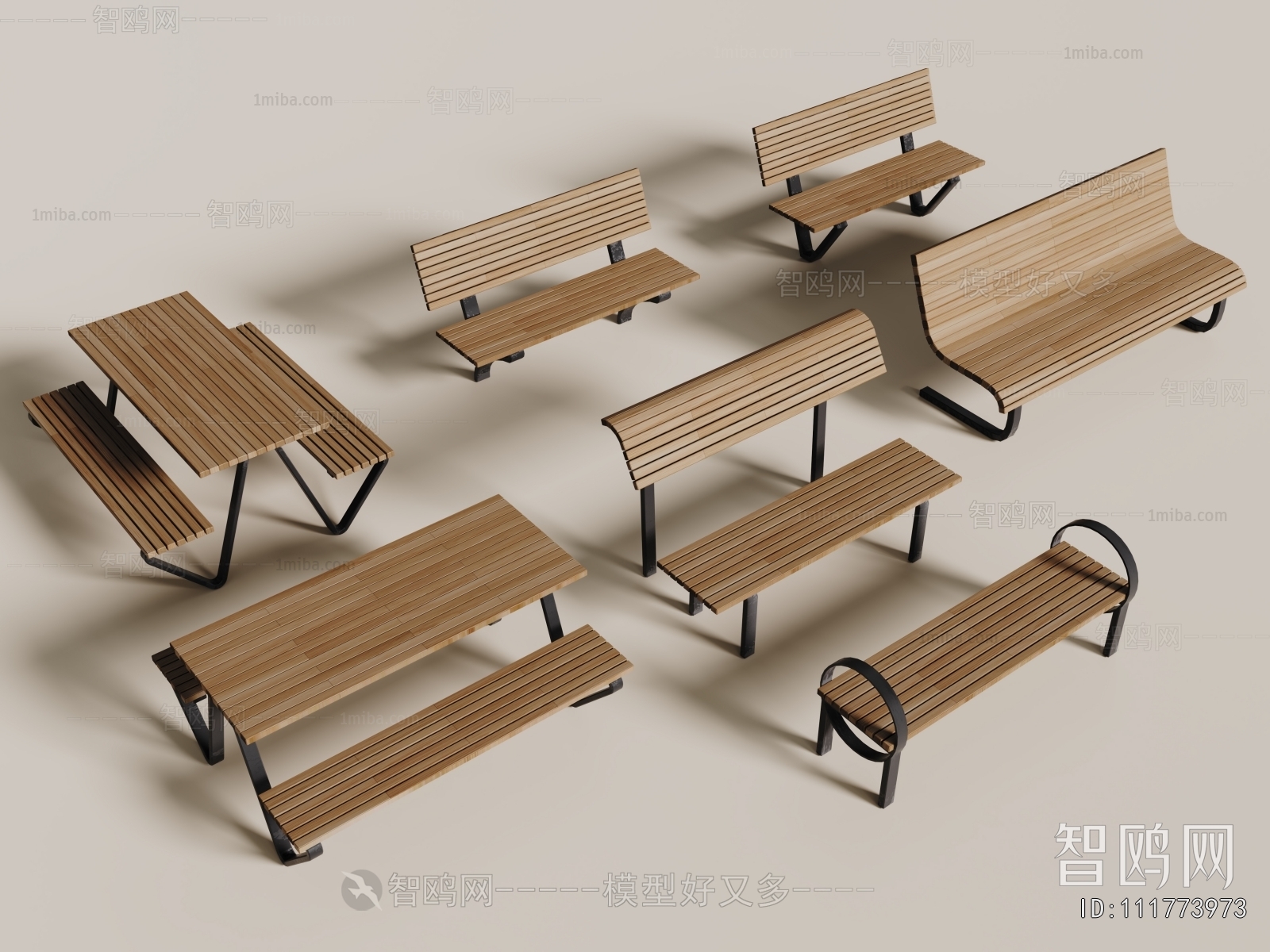 Modern Communal Chair