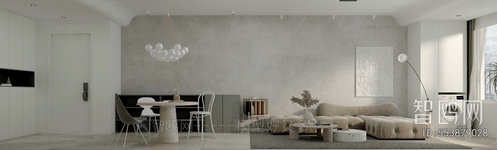 Nordic Style A Living Room