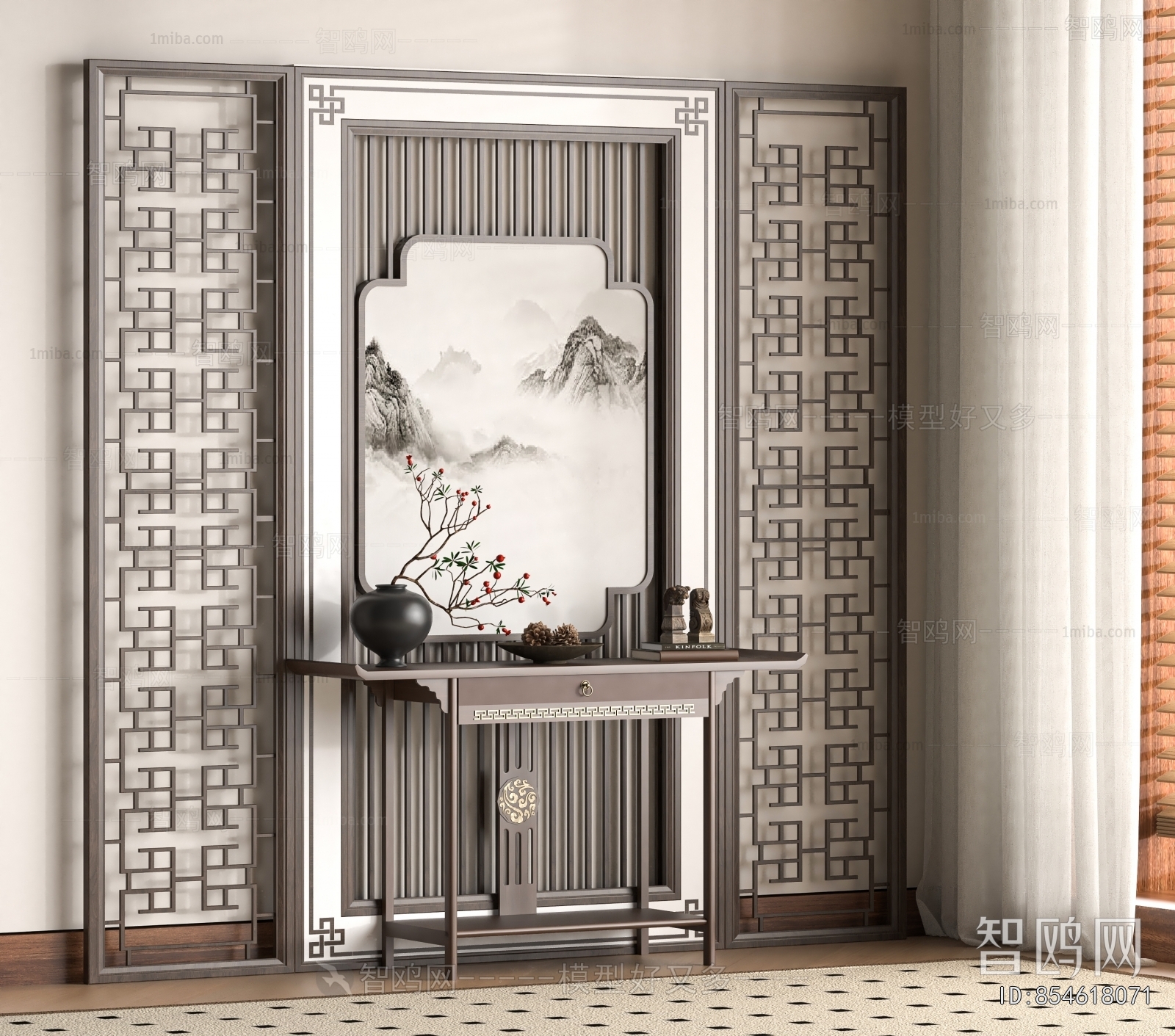 New Chinese Style Console