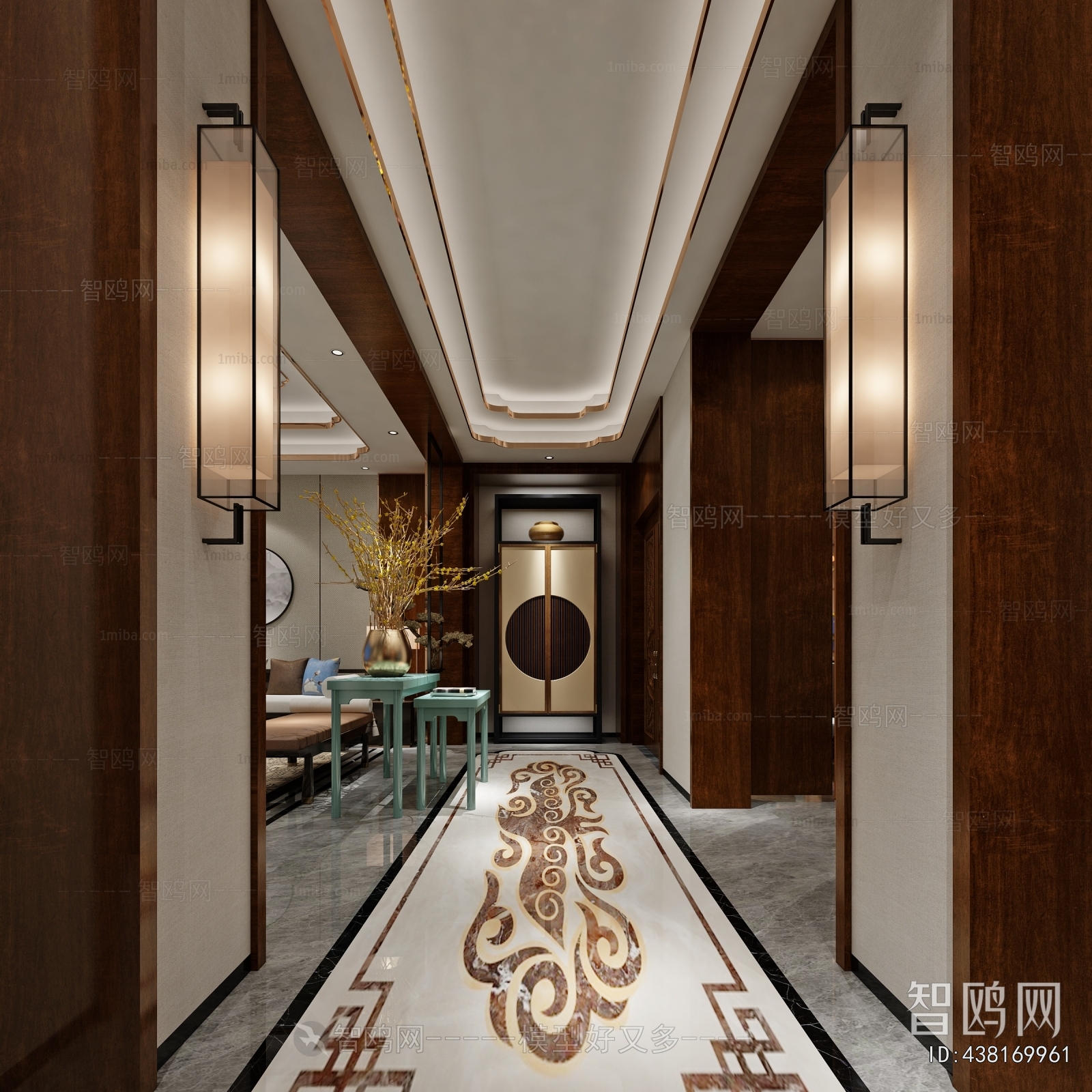 New Chinese Style Dining Room