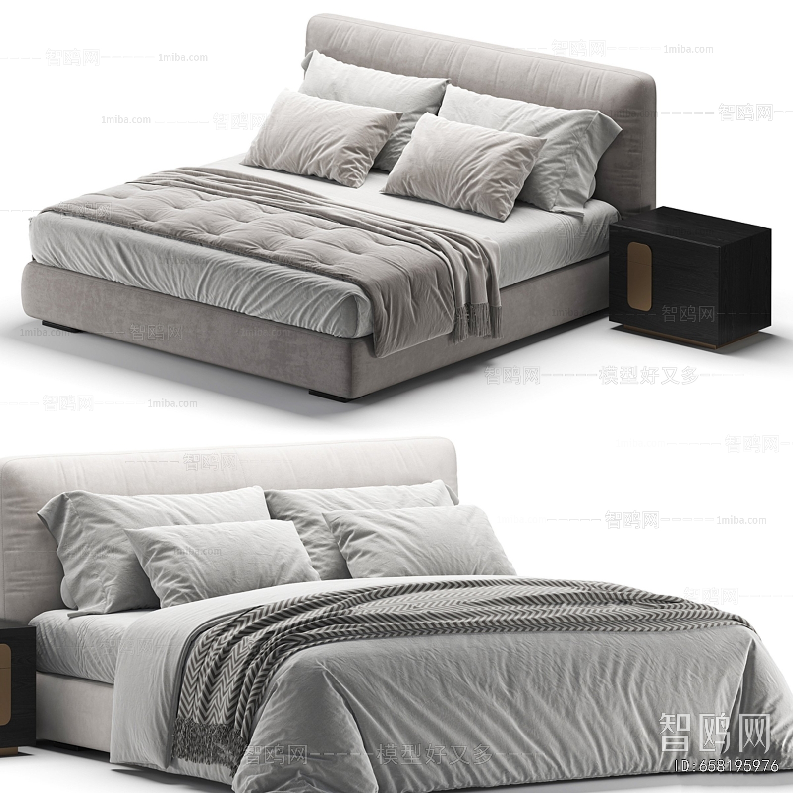 Modern Double Bed
