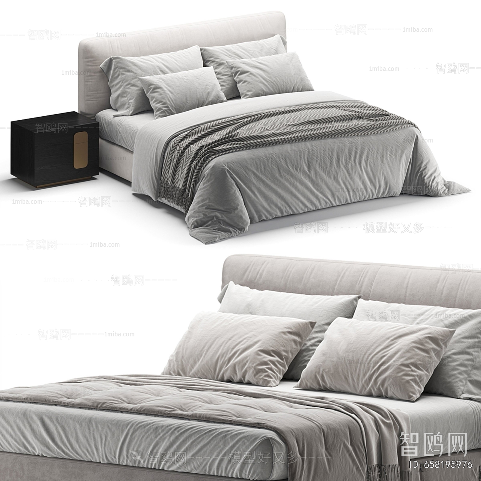 Modern Double Bed